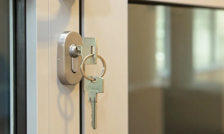 Keys to an office building