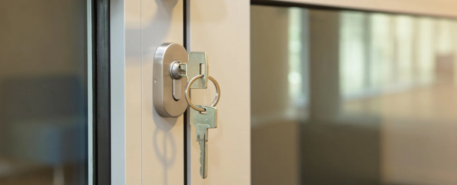 Keys to an office building