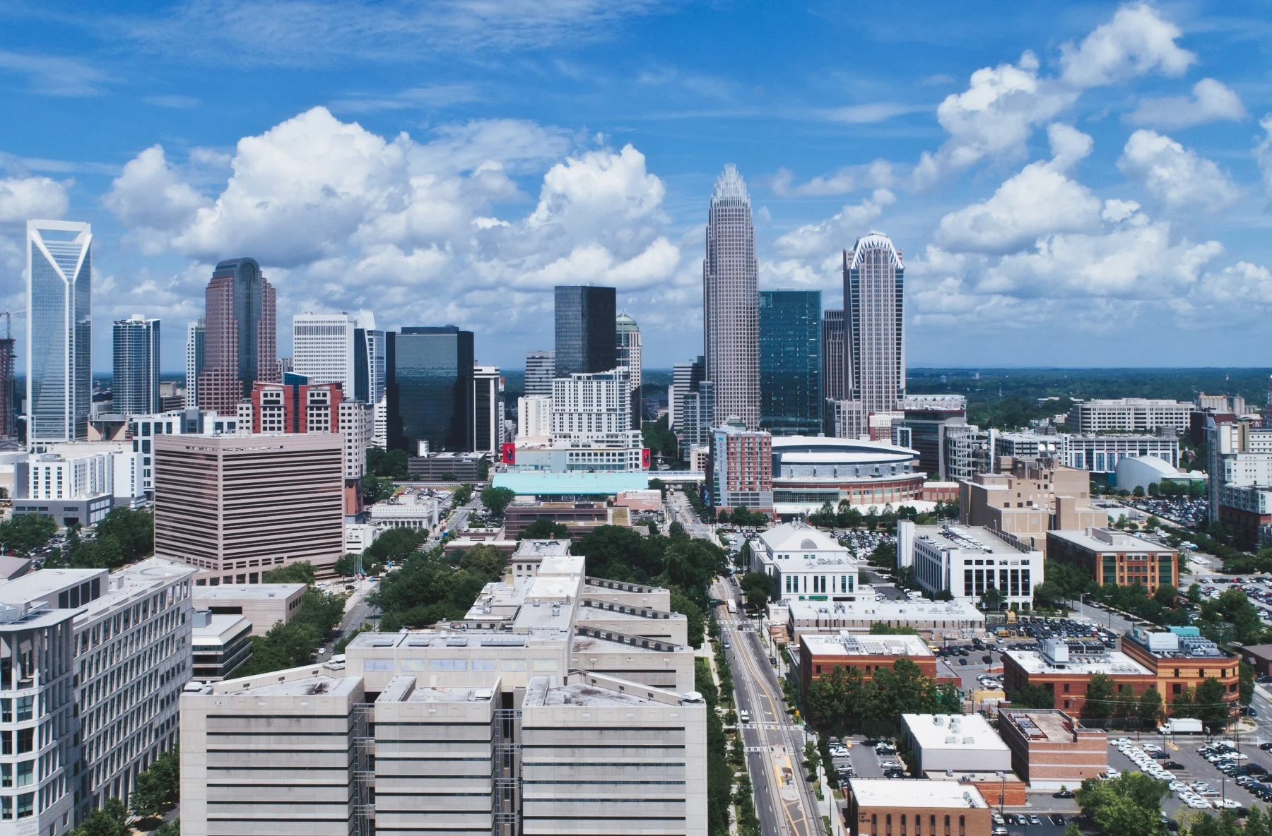 Charlotte NC Skyline