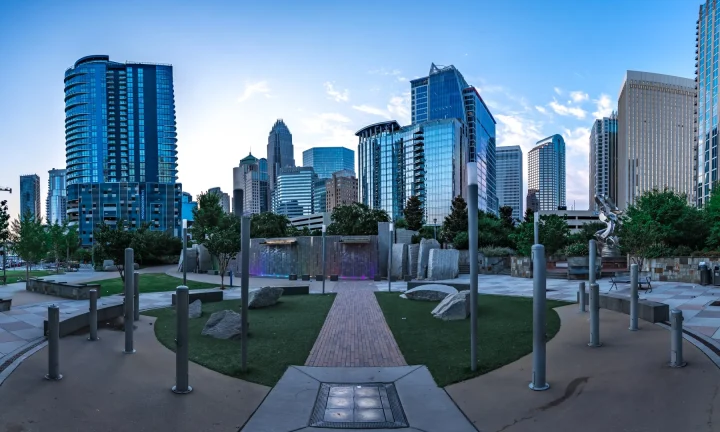 Charlotte North Carolina skyline