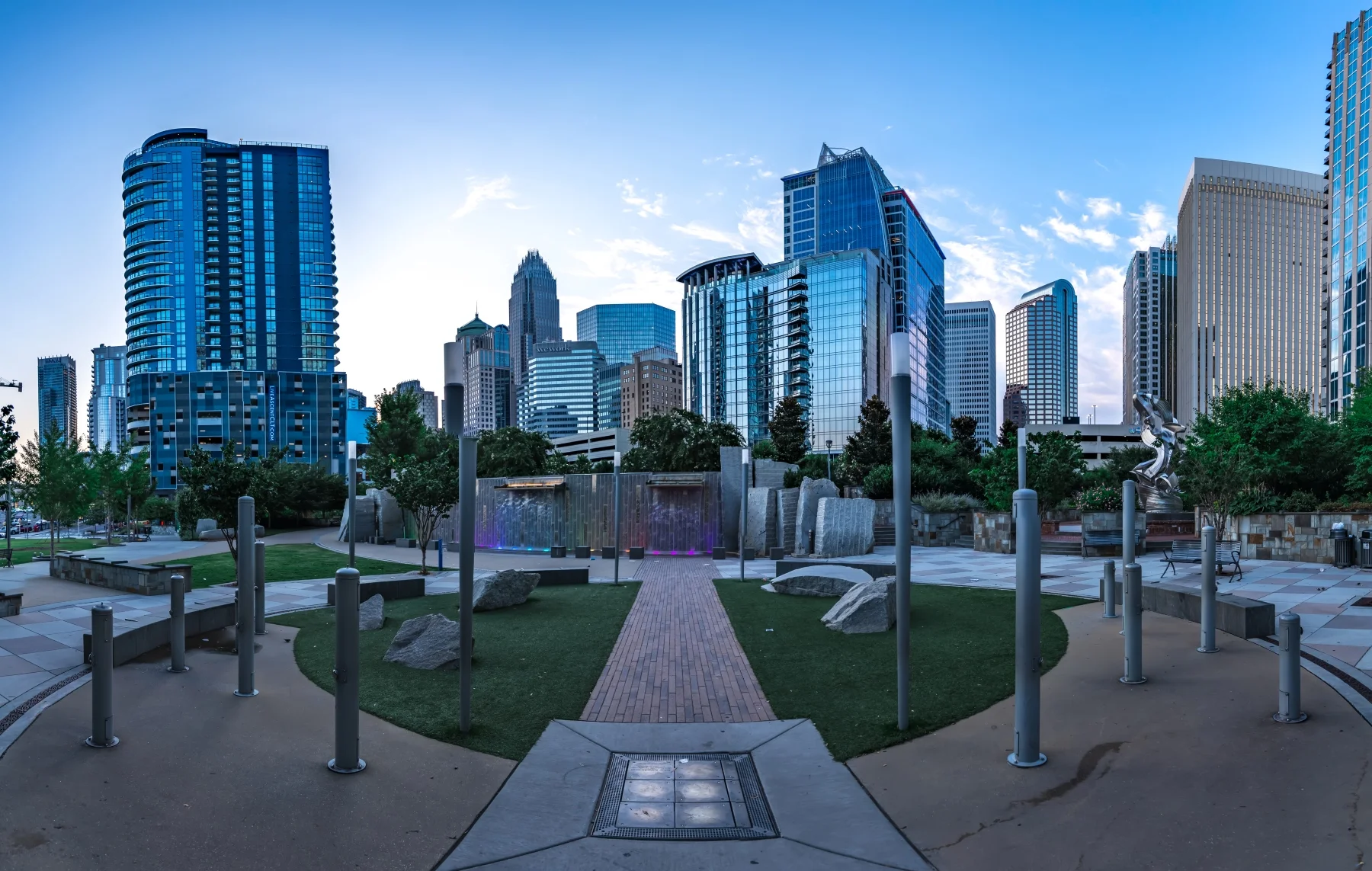 Charlotte North Carolina skyline